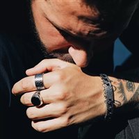 Anello Ellius Uomo Uomo in Argento R107/22/RV - R107/22/RV